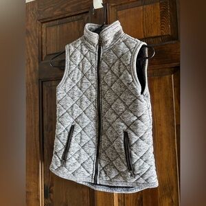 Thread & Supply Gray Quilted Vest